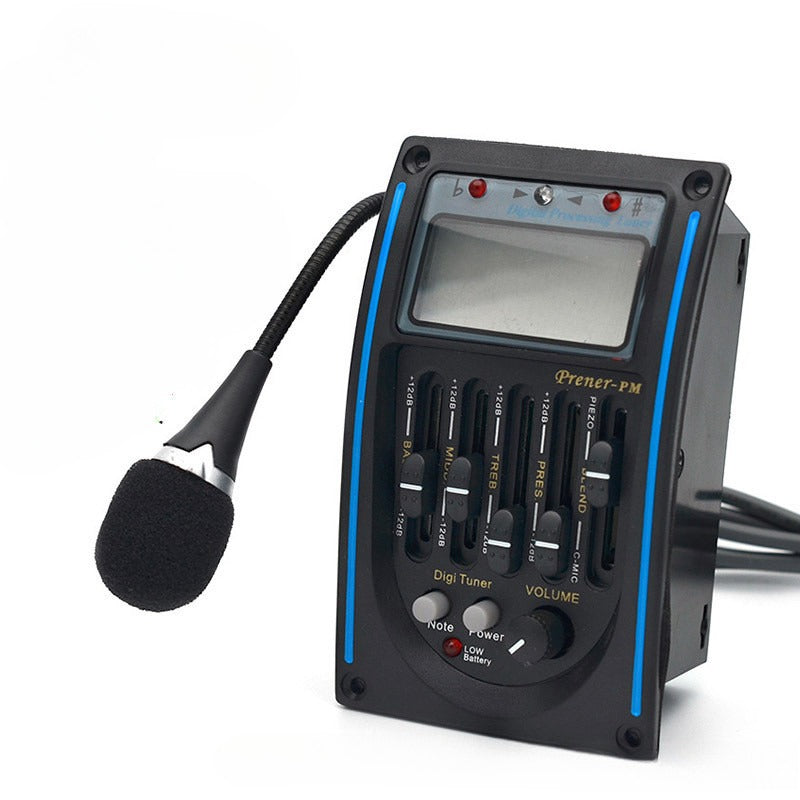 5-Band LC-PM pickup LC-5 original sound guitar EQ piezoelectric pickup with microphone tuning