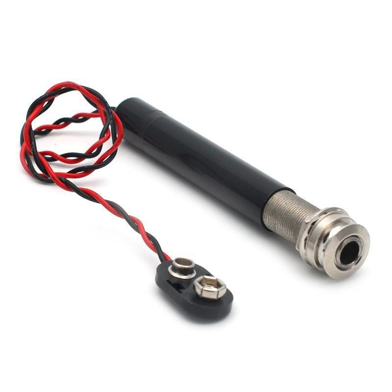 Pen tube pickup original sound acoustic guitar sound hole pickup folk guitar free hole tail nail pickup hard stick