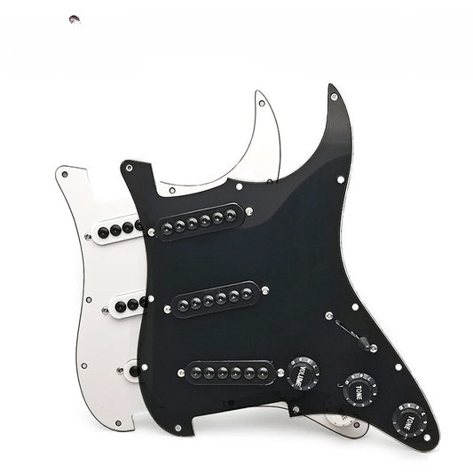 ST electric guitar single pickup panel assembly, electric guitar panel cable, inner hexagonal umbrella head pickup