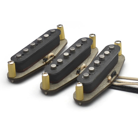 50S style staggered single coil pickup ST pickup Alnico5 fiber cardboard wire clip pickup