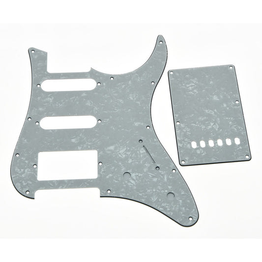 For Yamaha single, single, and double guards with back cover + 20 chrome-plated screw guitar guards
