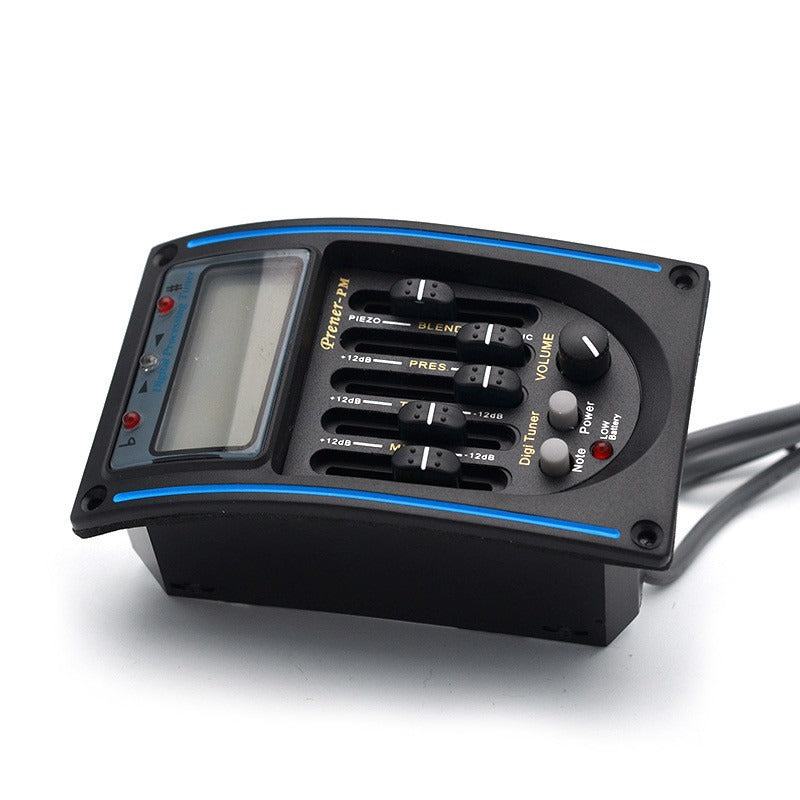 5-Band LC-PM pickup LC-5 original sound guitar EQ piezoelectric pickup with microphone tuning