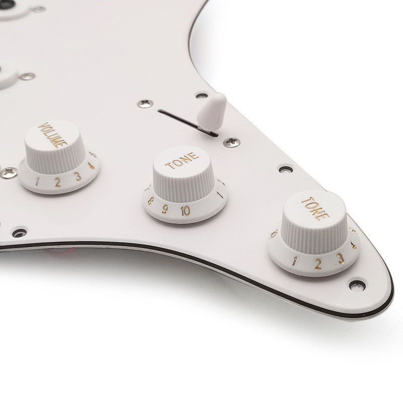 ST electric guitar single pickup panel assembly, electric guitar panel cable, inner hexagonal umbrella head pickup