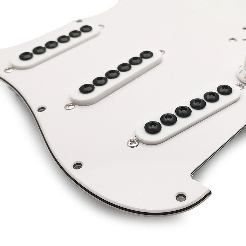 ST electric guitar single pickup panel assembly, electric guitar panel cable, inner hexagonal umbrella head pickup